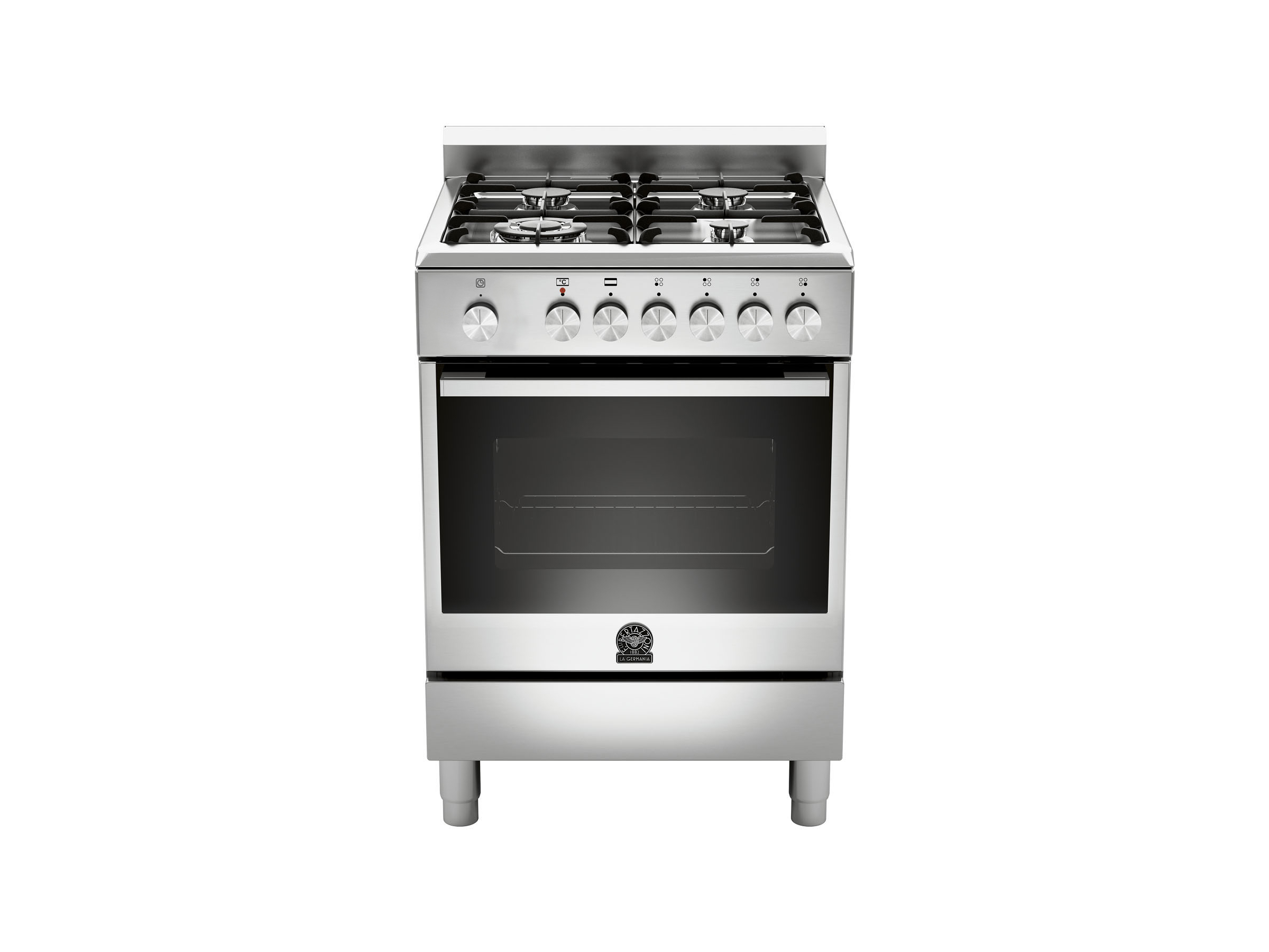 60 4-Burners Gas Oven Electric Grill CX | Bertazzoni La Germania - Stainless
